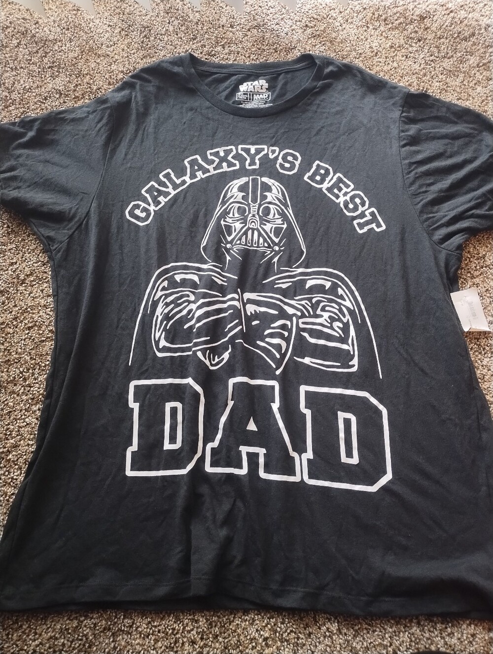 Star Wars Black Kids 'Galaxy's Best Dad' Graphic Tee